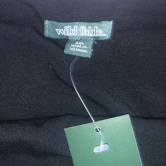 WILD FABLE SPARKLY TUBE TOP - Picture 2 of 5